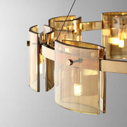Glass Shields Chandelier-DWHOME