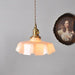 Glass Stone Tablecloth Pendant Light N READY.