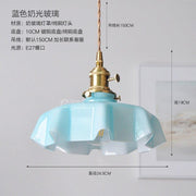 Glass Stone Tablecloth Pendant Light N READY-DWHOME