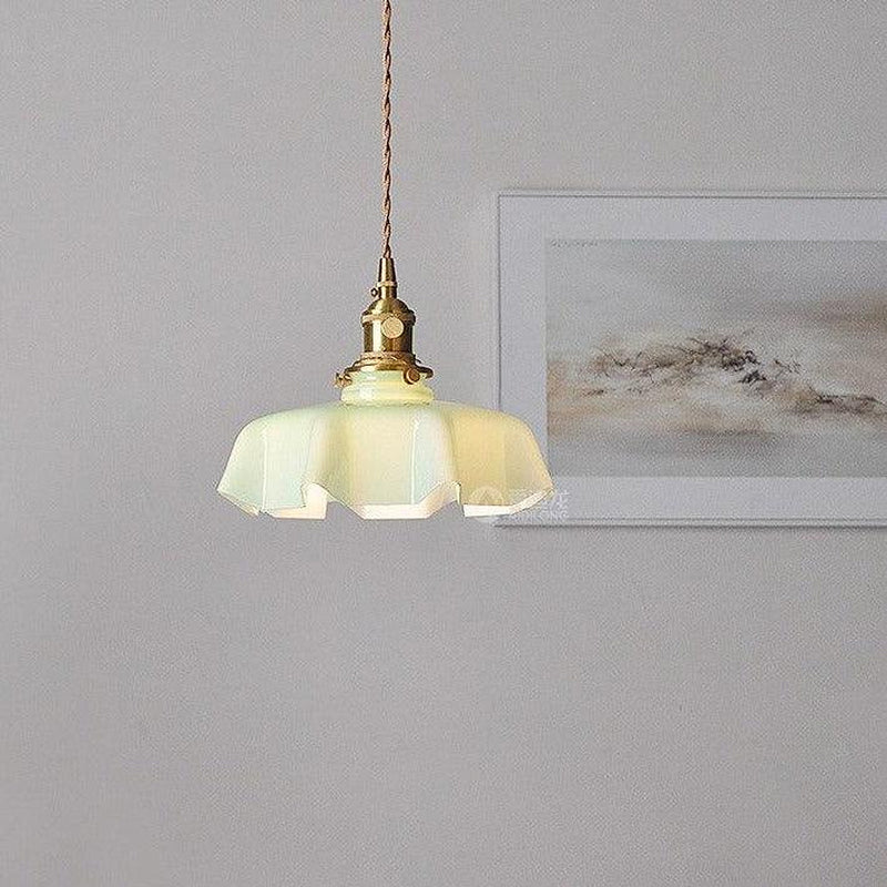 Glass Stone Tablecloth Pendant Light N READY-DWHOME