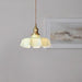 Glass Stone Tablecloth Pendant Light N READY.