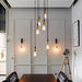 Gold Brass Pendant Light-DWHOME