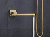 Gold Square Shower Set - DWHOME