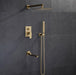 Gold Square Shower Set - DWHOME