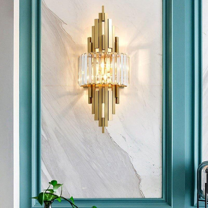 Golden Towers Wall Lamp.