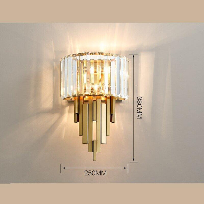 Golden Towers Wall Lamp.