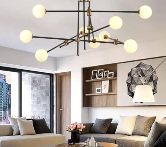 Gonjannor Minimalist Sticks and Balls Pendant Lamp.