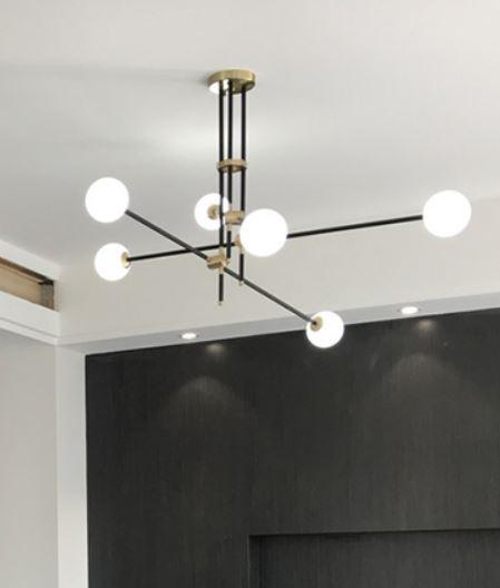 Gonjannor Minimalist Sticks and Balls Pendant Lamp.