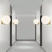 GREGERS Modern Pearl Ball Wall Lamp.