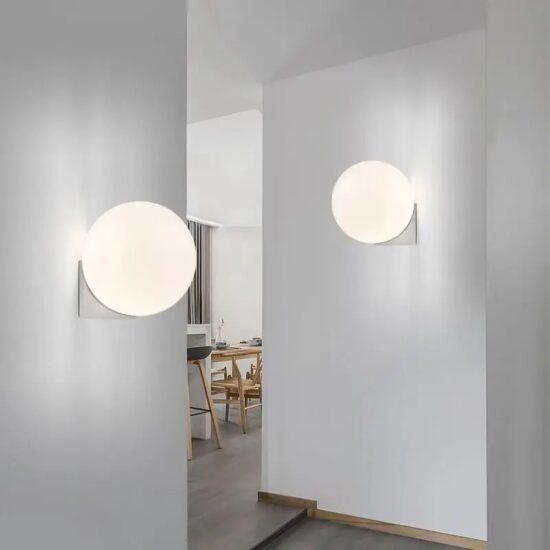 GREGERS Modern Pearl Ball Wall Lamp.