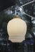 Greta fluted frosted glass mid century modern pendant light.