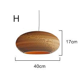 Luminaria Corrugated Board Pendant Light - DWHOME