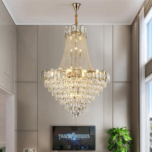 Castel 39" Contemporary Chandelier.