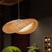 Handmade Bamboo Pendant Lights.