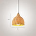 Handmade Japanese Style Bamboo Pendant Lamps.