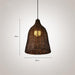 Handmade Japanese Style Bamboo Pendant Lamps.