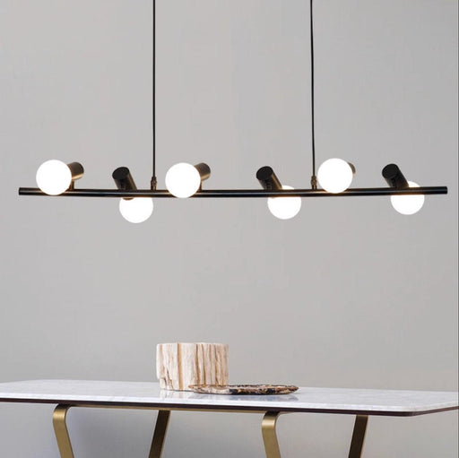 Hanging Doves Kitchen Island Minimalist Line Pendant Light.