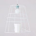 Hanging Plant Cage Pendant Light.