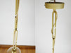 Hanging Plant Vase Brass Pendant Light.