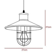 Harbour Industrial Rustic Pendant Light-DWHOME