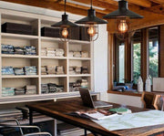 Harbour Industrial Rustic Pendant Light-DWHOME