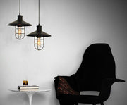 Harbour Industrial Rustic Pendant Light-DWHOME