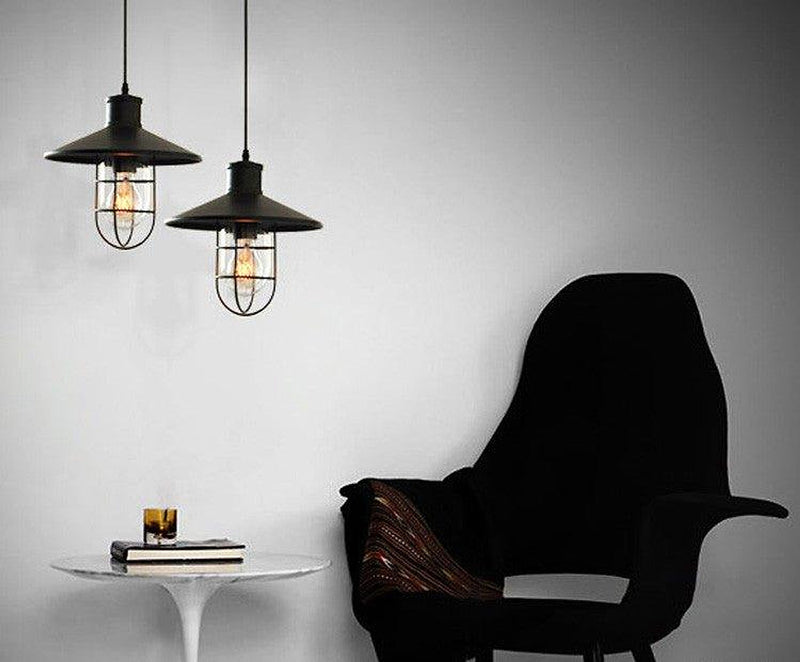 Harbour Industrial Rustic Pendant Light-DWHOME