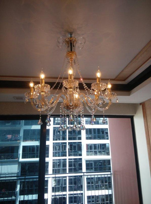 Harper Crystal Chandelier.