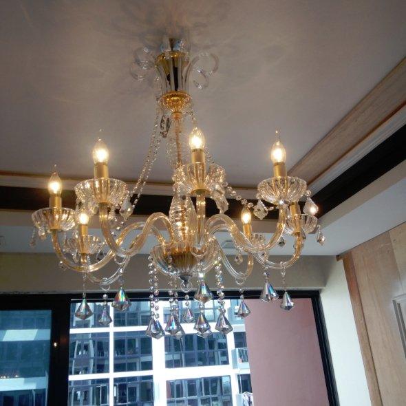 Harper Crystal Chandelier.