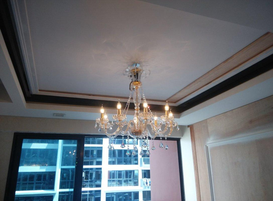 Harper Crystal Chandelier.