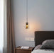 Harper Double Glass Shade Modern Minimalist Pendant Light.