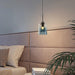 Harper Double Glass Shade Modern Minimalist Pendant Light.