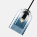 Harper Double Glass Shade Modern Minimalist Pendant Light.