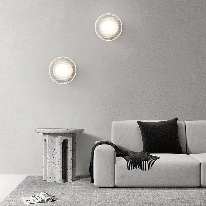 Henley Round Glass Wall Light - DWHOME