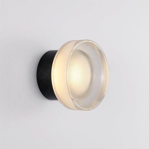 Henley Round Glass Wall Light.