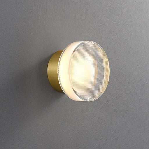 Henley Round Glass Wall Light.