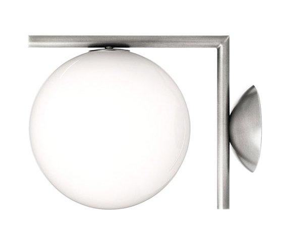 Hildur Modern Frosted Glass Ball Wall Lamp.