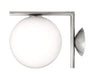 Hildur Modern Frosted Glass Ball Wall Lamp.