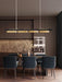 Hoveedo Modern Sleek Long Bar Pendant Lamp.