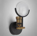 Huberman Fresnel Lens Brass Fitting Wall Light.