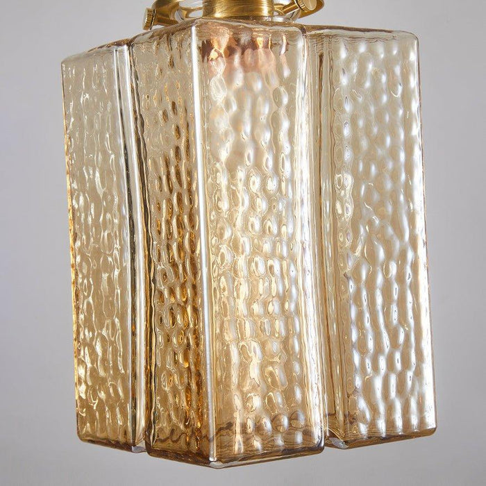 Hubert Glass Art Deco Pendant Light.