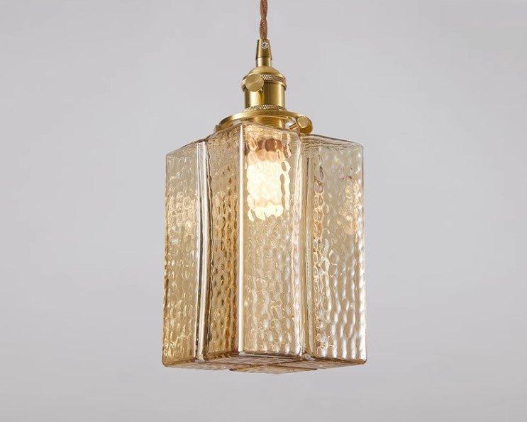 Hubert Glass Art Deco Pendant Light.