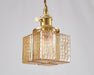 Hubert Glass Art Deco Pendant Light.