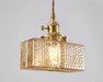 Hubert Glass Art Deco Pendant Light.