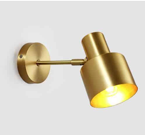 Huldana Brass Wall Lamp.