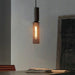 Ilford Concrete Minimalist Line Industrial Pendant Light.