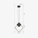 Nordic Style Tesselate Pendant Light.