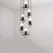 Modern Swinging Art LED Chandelier.