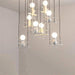 Modern Swinging Art LED Chandelier.