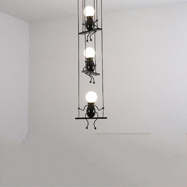 Modern Swinging Art LED Chandelier.